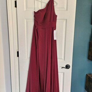 Azazie size 6 new with yags